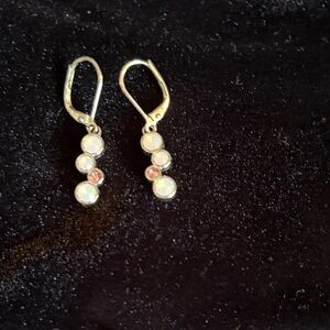 Elegant  Pink Dangle Earrings